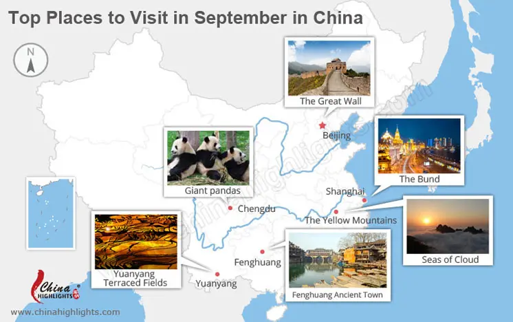 Top Places to Visit in September in China